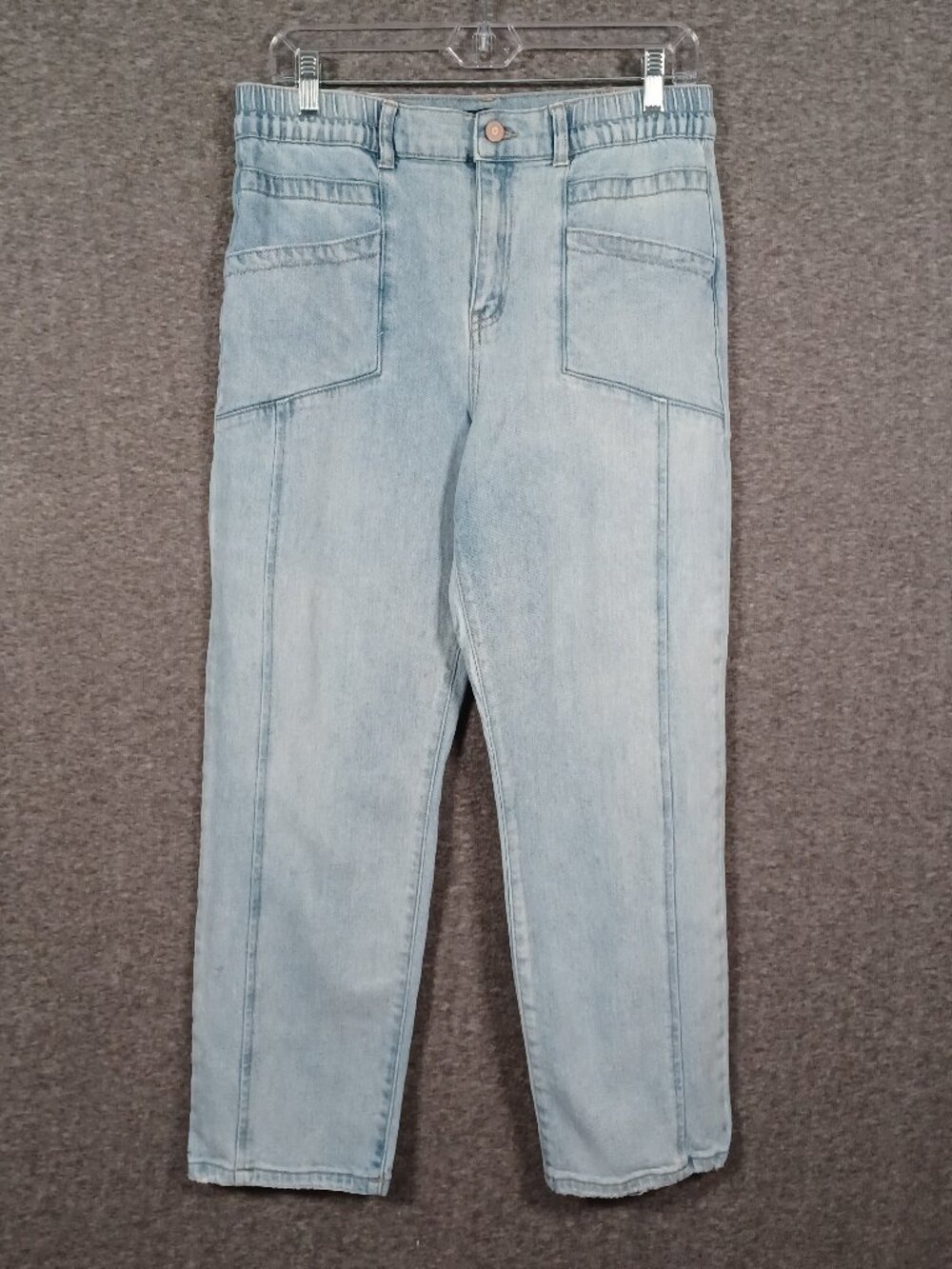 Sincerely Jules Junior's Size 9/29 Blue High Rise Wide Leg Stretch Jeans